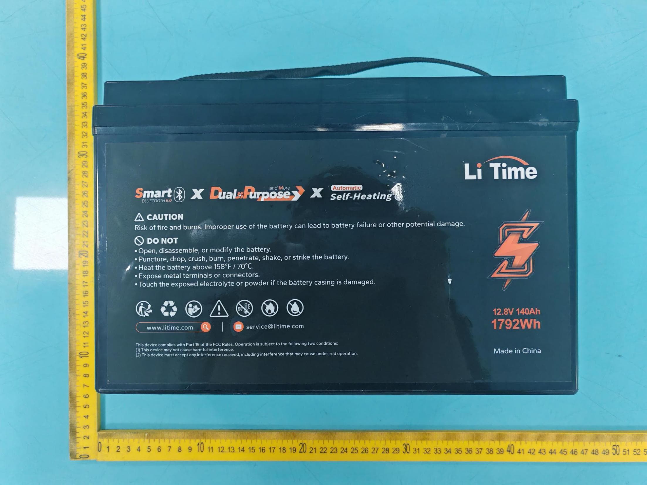 Litime 12.8V 140Ah LiFePO4 Battery - FCC ID 2BDSV12140 - Shenzhen Litime Technology Co., Ltd (2)