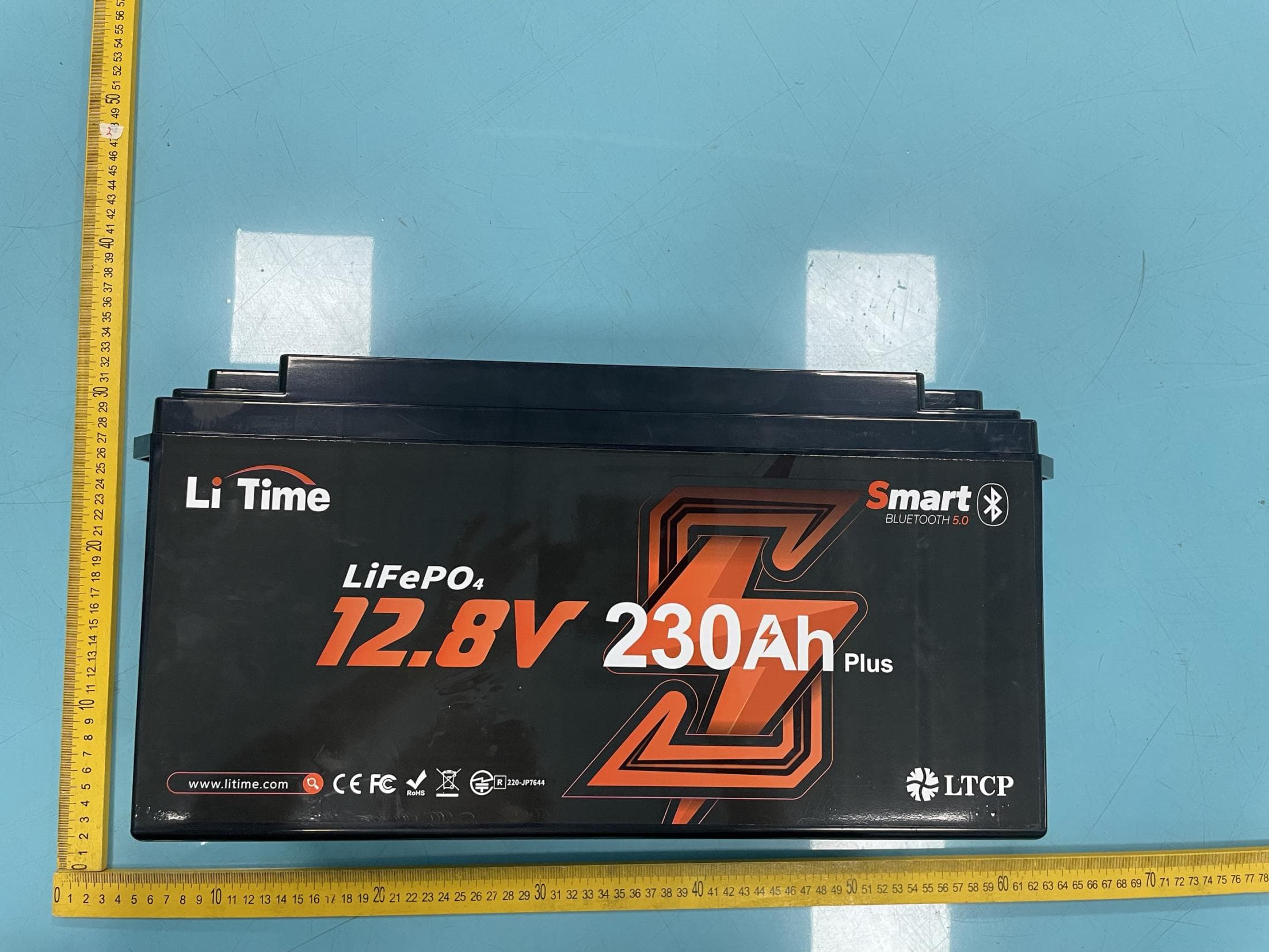 Litime 12.8V 230Ah Plus LTCP LiFePO4 Battery - FCC ID 2BDSV12230 - Shenzhen Litime Technology Co., Ltd