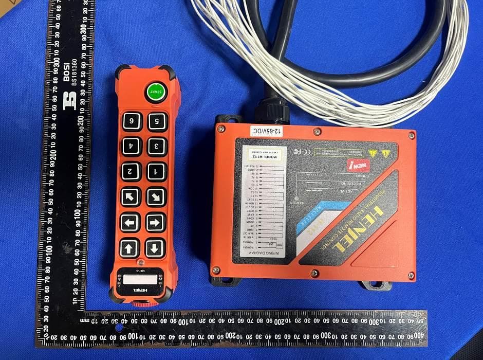 Industrial Radio Remote Control - FCC ID 2BDU2-H112 - Nanjing Haoyuhan Electronic Technology Co.,Ltd.