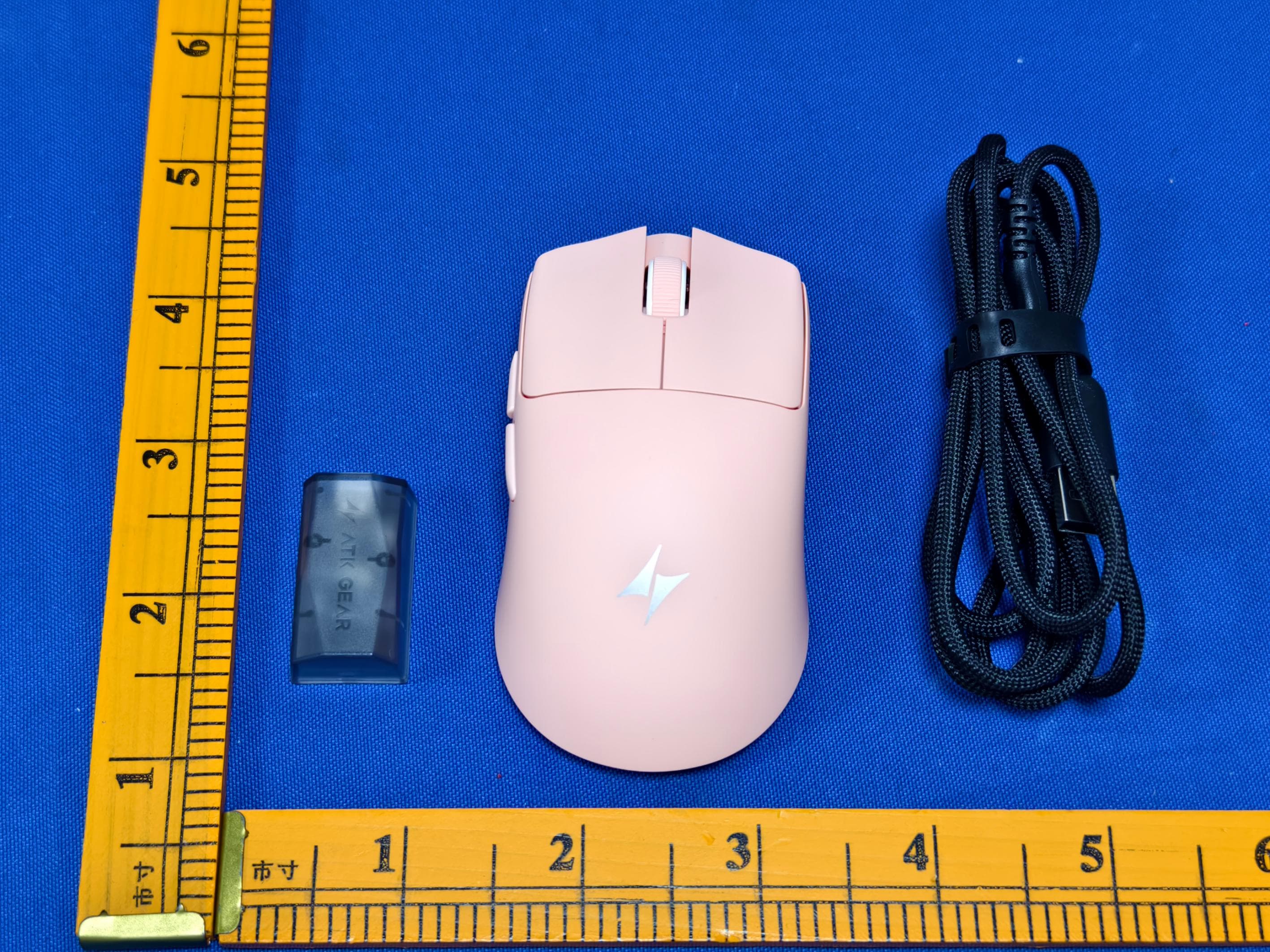 ATK BLAZING SKY F1 Ultra-Lightweight Solid-Shell Mouse - FCC ID 2BE9P-ELS4W7HNJ - Shenzhen Yizhita Technology Co., Ltd