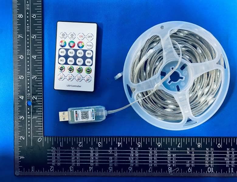 Colored leather wire light - FCC ID 2BEFT-SLA2 - Linhai nianjiaqi Lighting Co., Ltd.