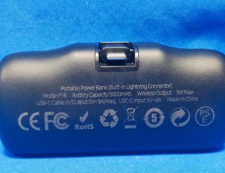 MINI PORTABLE CHARGER - FCC ID 2BEUK-F16-2 - Shenzhen FenJun New Energy Co., Ltd.