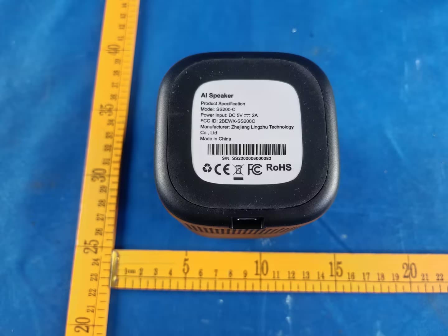 AI Speaker - FCC ID 2BEWX-SS200C - Zhejiang Lingzhu Technology Co., Ltd. (5)