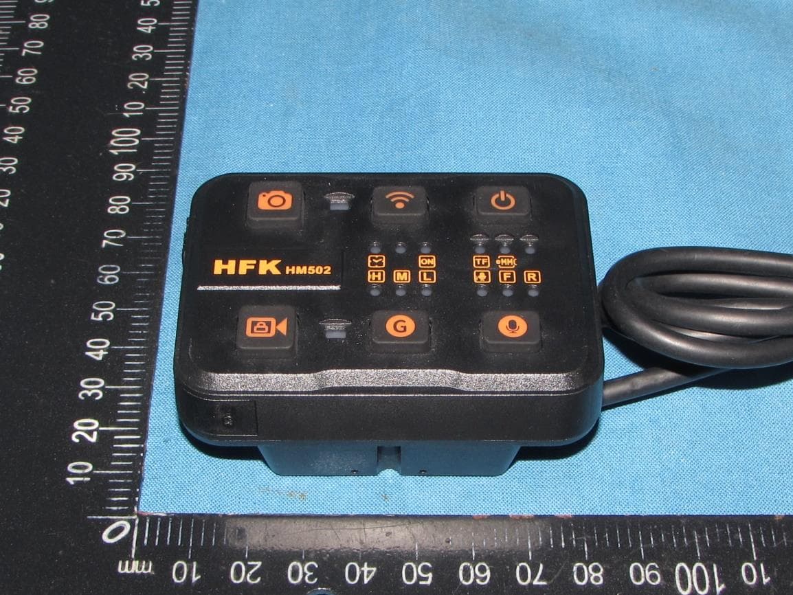 Motorcycle DVR Dash Camera - FCC ID 2BFHY-HM502 - Cube Electronics Co.,Ltd.