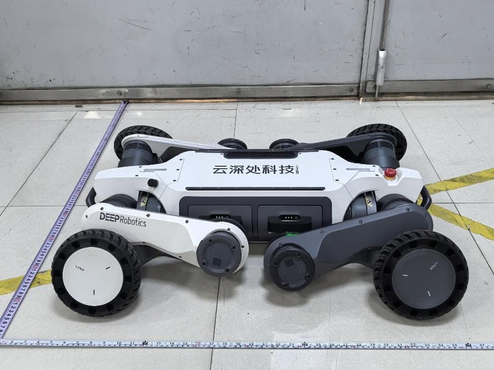 Wheeled-legged Quadruped Robot - FCC ID 2BFQD-LYNXM20 - Hangzhou Yunshenchu Technology Co., Ltd. (5)