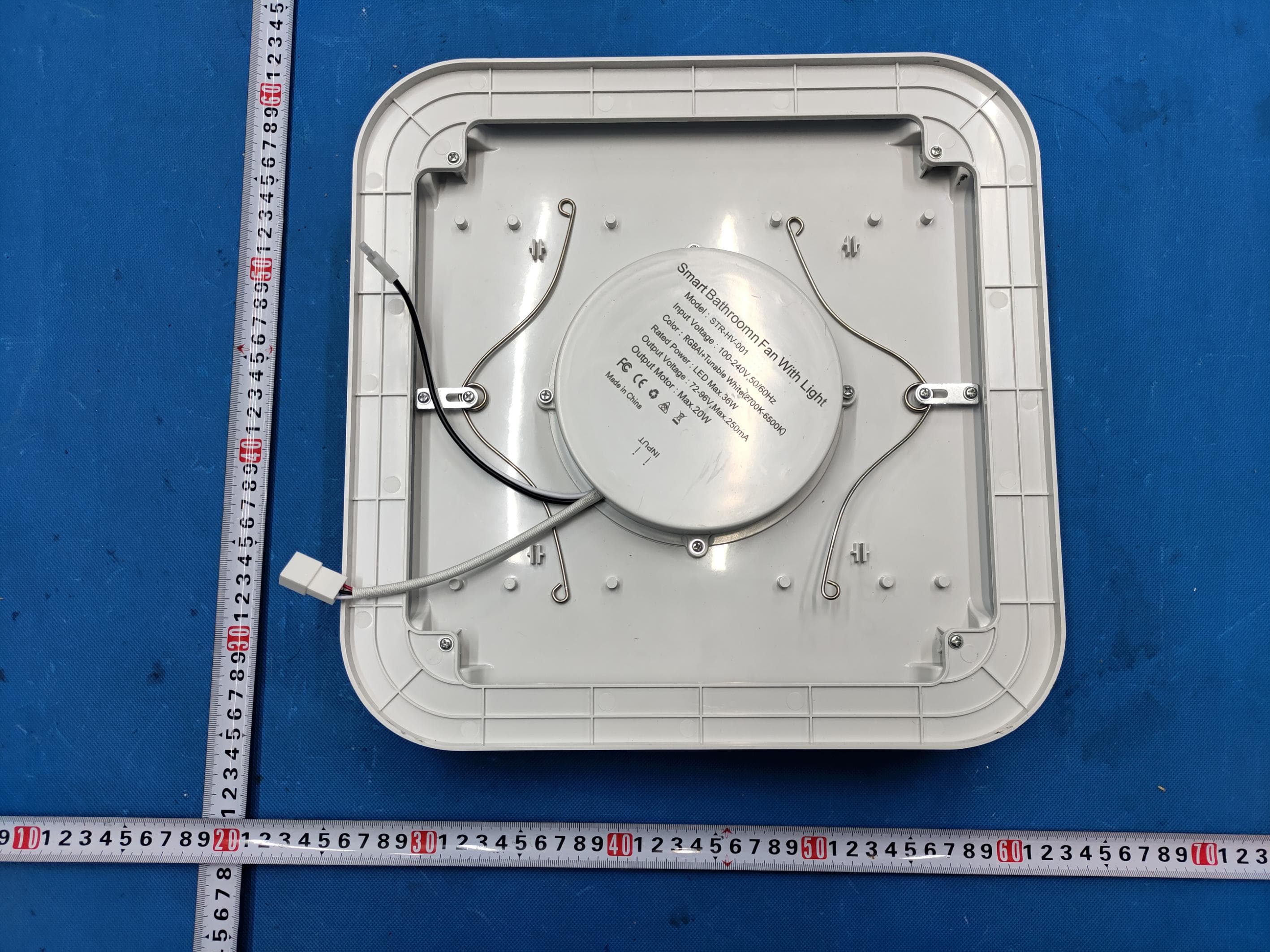 Smart Bathroom Fan With Light - FCC ID 2BGFSSTR-HV-O01 - Shenzhen Senter Ecommerce Co. Ltd