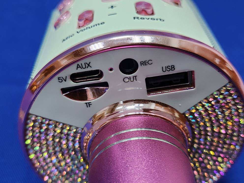 Musical Microphone Rhinestone Bluetooth Broadcaster - FCC ID 2BGVL-M1018048 - Guangzhou W&F International Ltd. (3)