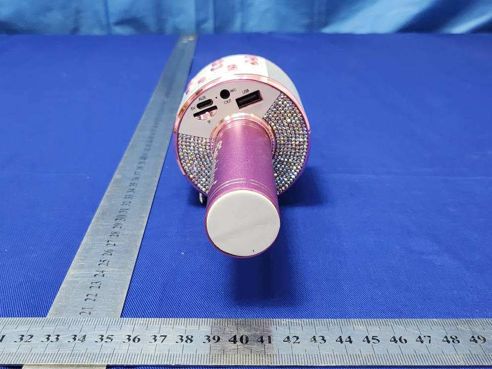 Musical Microphone Rhinestone Bluetooth Broadcaster - FCC ID 2BGVL-M1018048 - Guangzhou W&F International Ltd. (5)