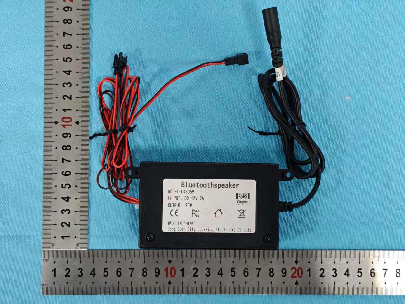 Bluetooth speaker - FCC ID 2BGYK-LKS059X - Dong Guan City Luckking Electronics Co.,Ltd (3)