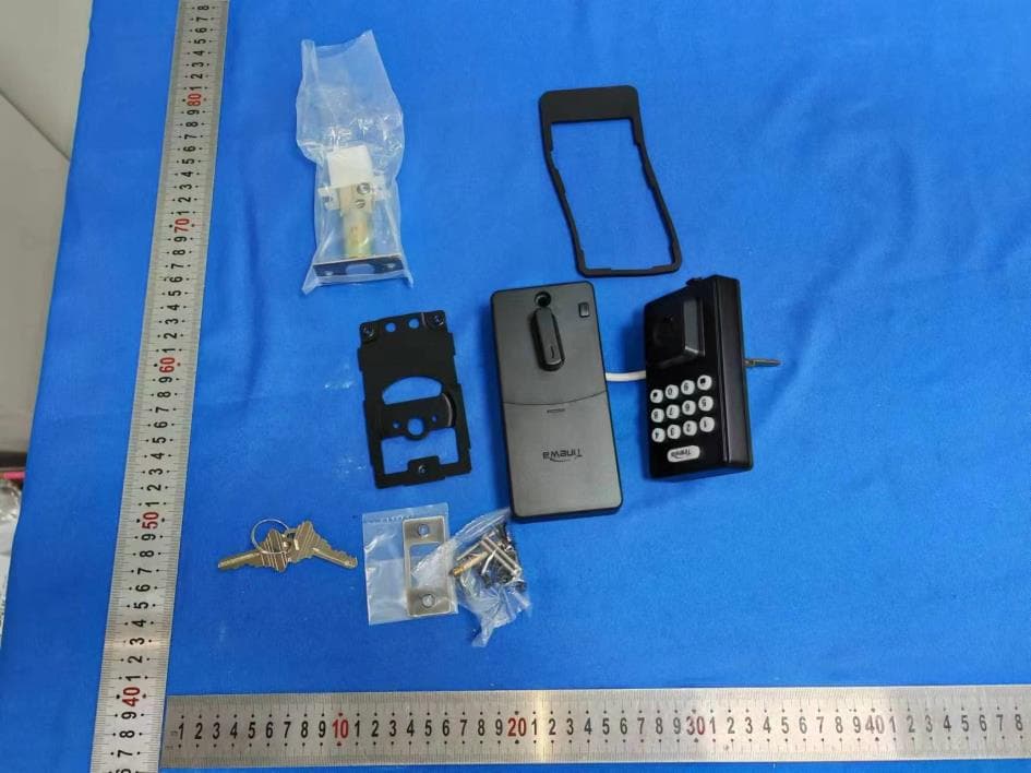 Electronic lock - FCC ID 2BH24-DLE602 - Xuzhou Kaiming Lehao Supply Chain Co., Ltd.