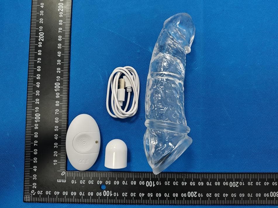 2 Sizes Vibrating Penis Sleeve,Transparent - FCC ID 2BH7N-3879878 - Tim Fook Plastic Products Co., Ltd
