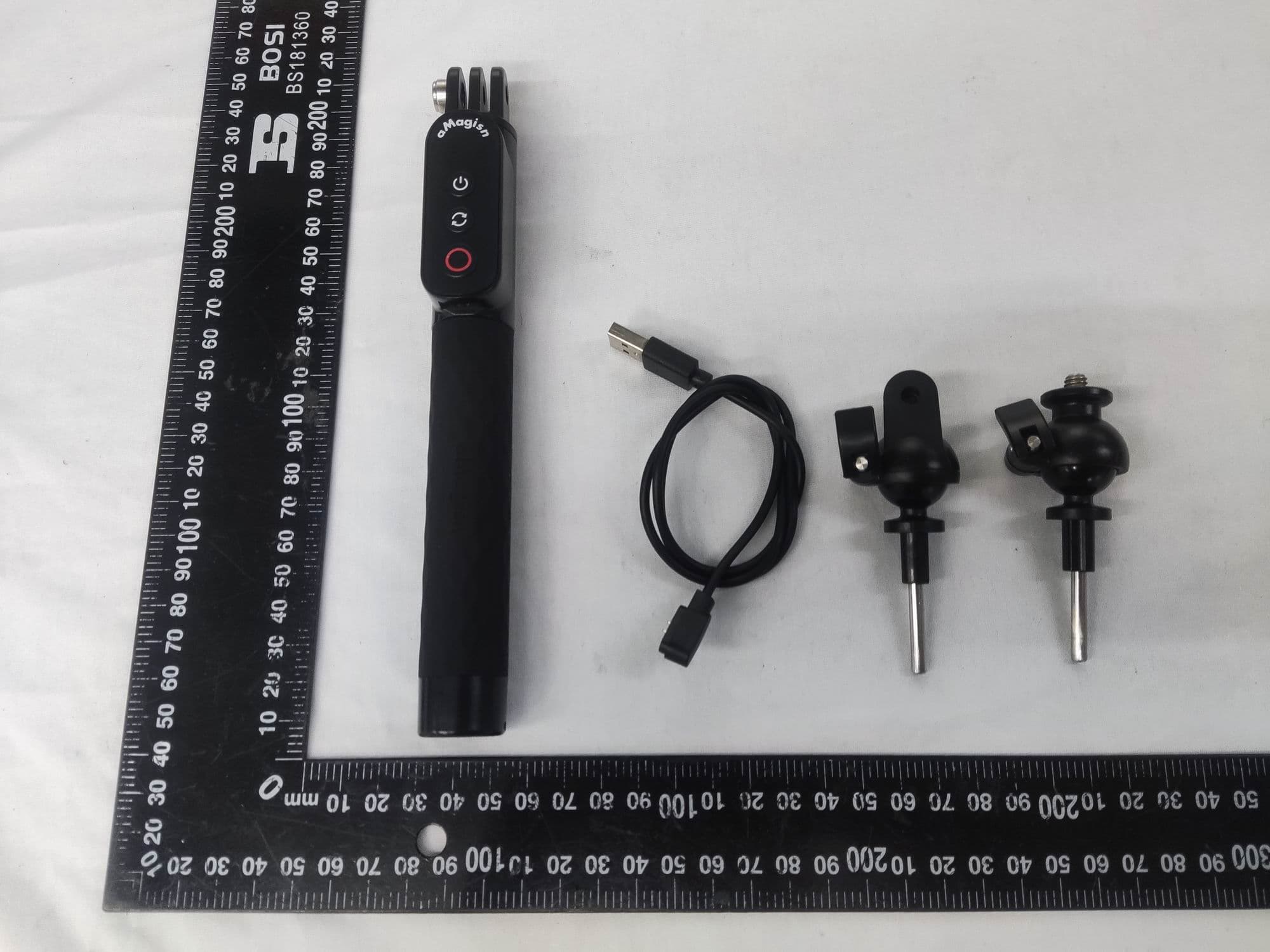 Remote Control Selfie Stick - FCC ID 2BH89-AMRC001A - Shenzhen Mingjing Innovation Technology Co., Ltd.