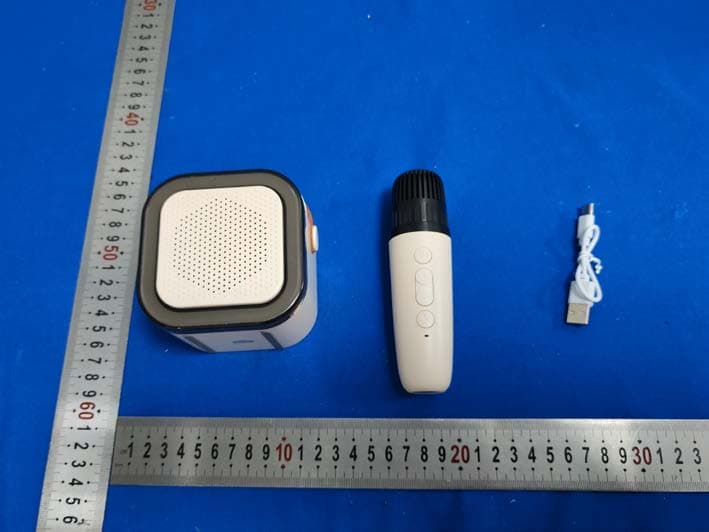Light Up Party In A Box Bluetooth Karaoke Speaker with Wireless Microphone - FCC ID 2BH8Q-LSM-6 - Fine Dragon Trading HK Ltd (3)