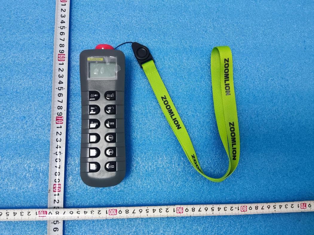 Remote Control Transmitter - FCC ID 2BHES-R1000M - Hunan Zoomlion Intelligent Technology Co., Ltd.