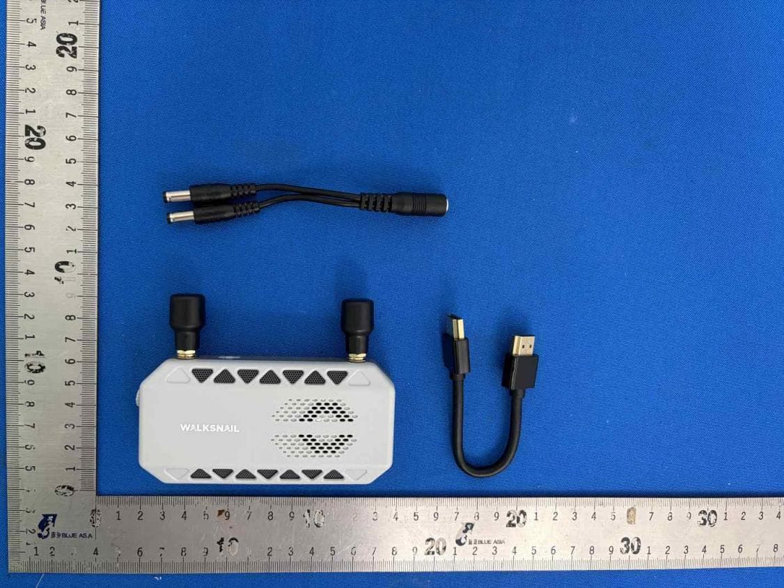 Ascent VRX - FCC ID 2BHG9-WN02-FPL08 - Caddx Technology (Shenzhen) Co., Ltd.
