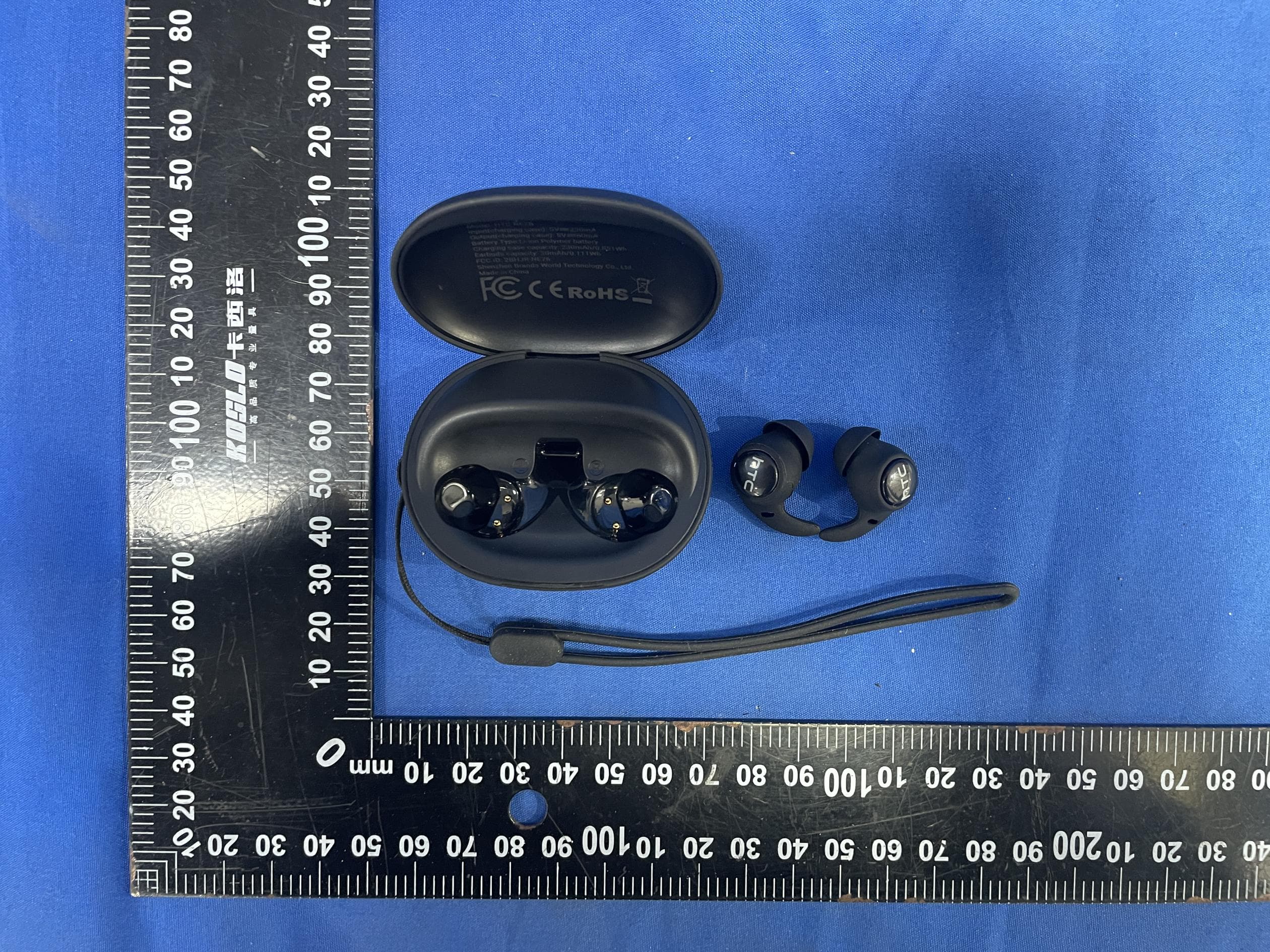 HTC Wireless Earphones 76 - FCC ID 2BHJR-NE76 - Shenzhen xiaoxiang supply chain technology co., ltd