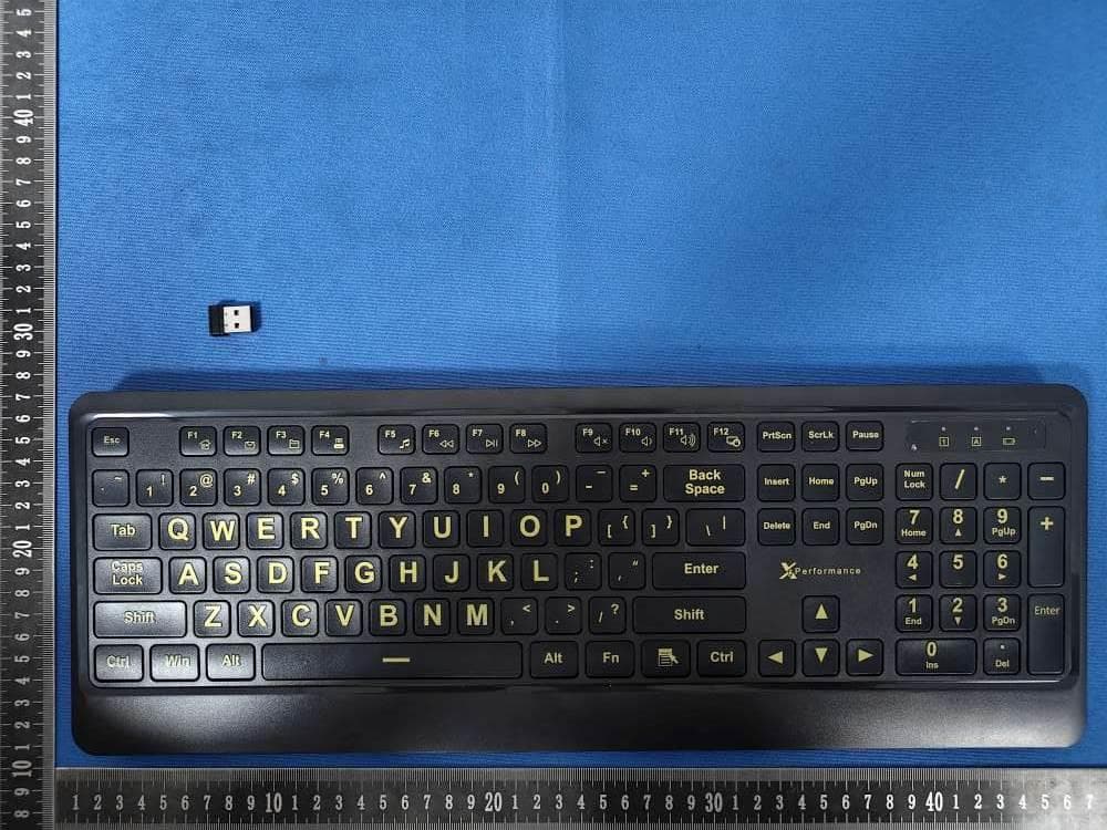 2.4G wireless keyboard - FCC ID 2BHL3-X9KEYBOARD - Freenman Technology Shenzhen limited