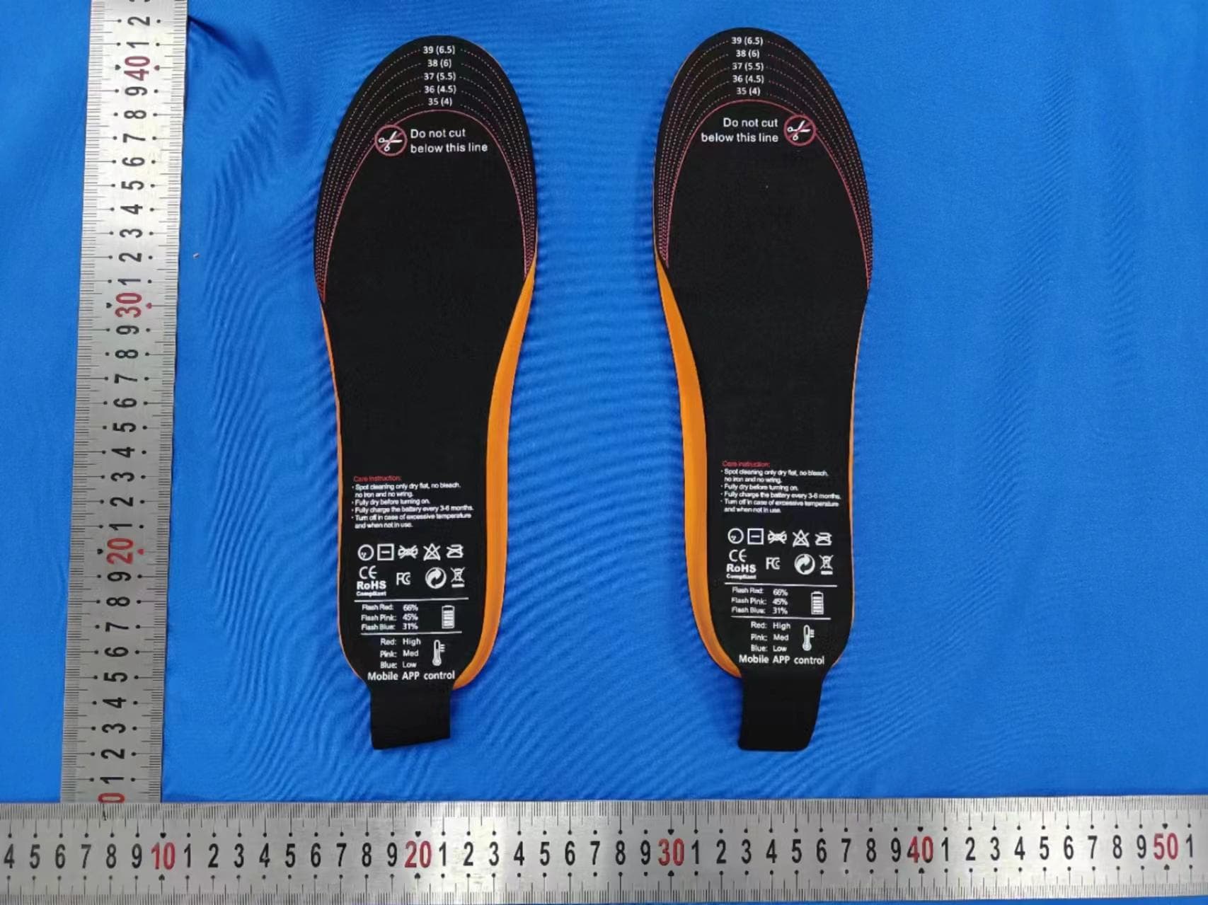 HEATING INSOLES - FCC ID 2BHSN-SP-XJ19 - ShenZhen Diode Optoelectric technology co., LTD