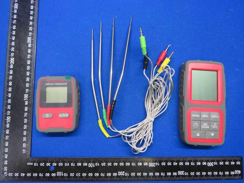 4 Probes Wireless BBQ Thermometer - FCC ID 2BHUW-DTH-145S - Shenzhen Tongli Xing Technology Co.,Ltd.