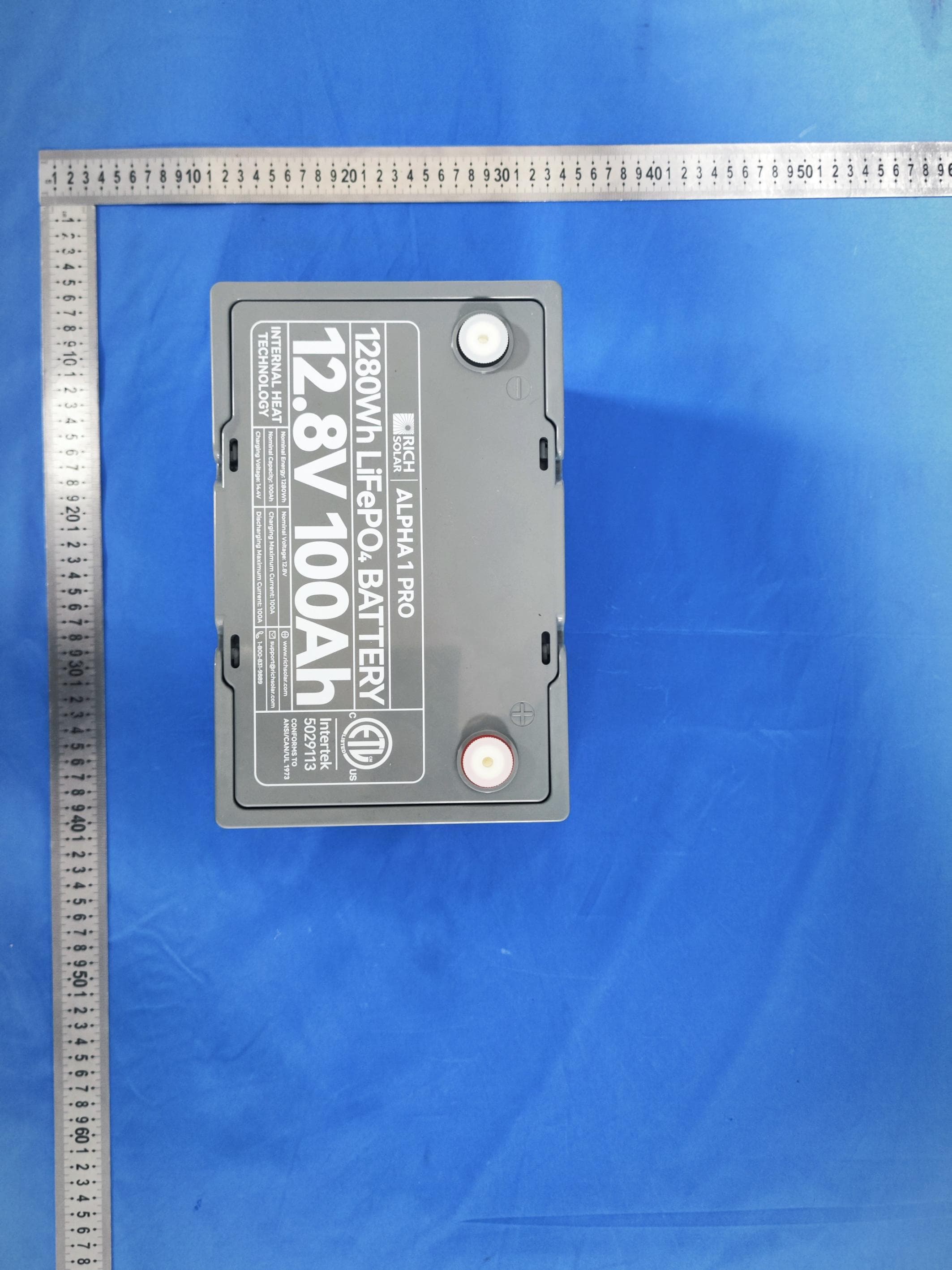 LiFePO4 Battery - FCC ID 2BHW7-ALPHA1PRO - RICH SOLAR INC