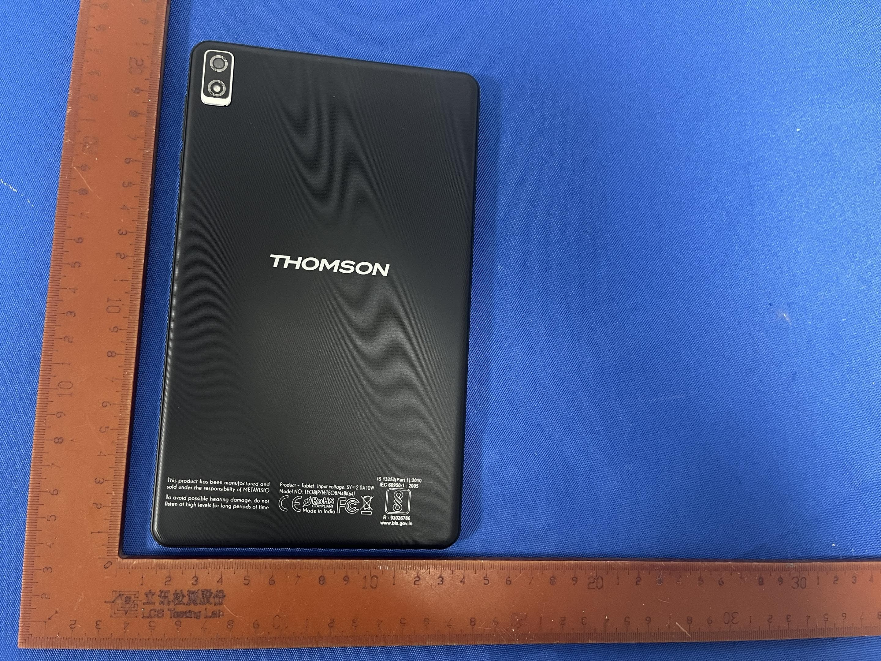 TABLET PC - FCC ID 2BHX9-TEO8 - METAVISIO COMPUTING INDIA PRIVATE LIMITED