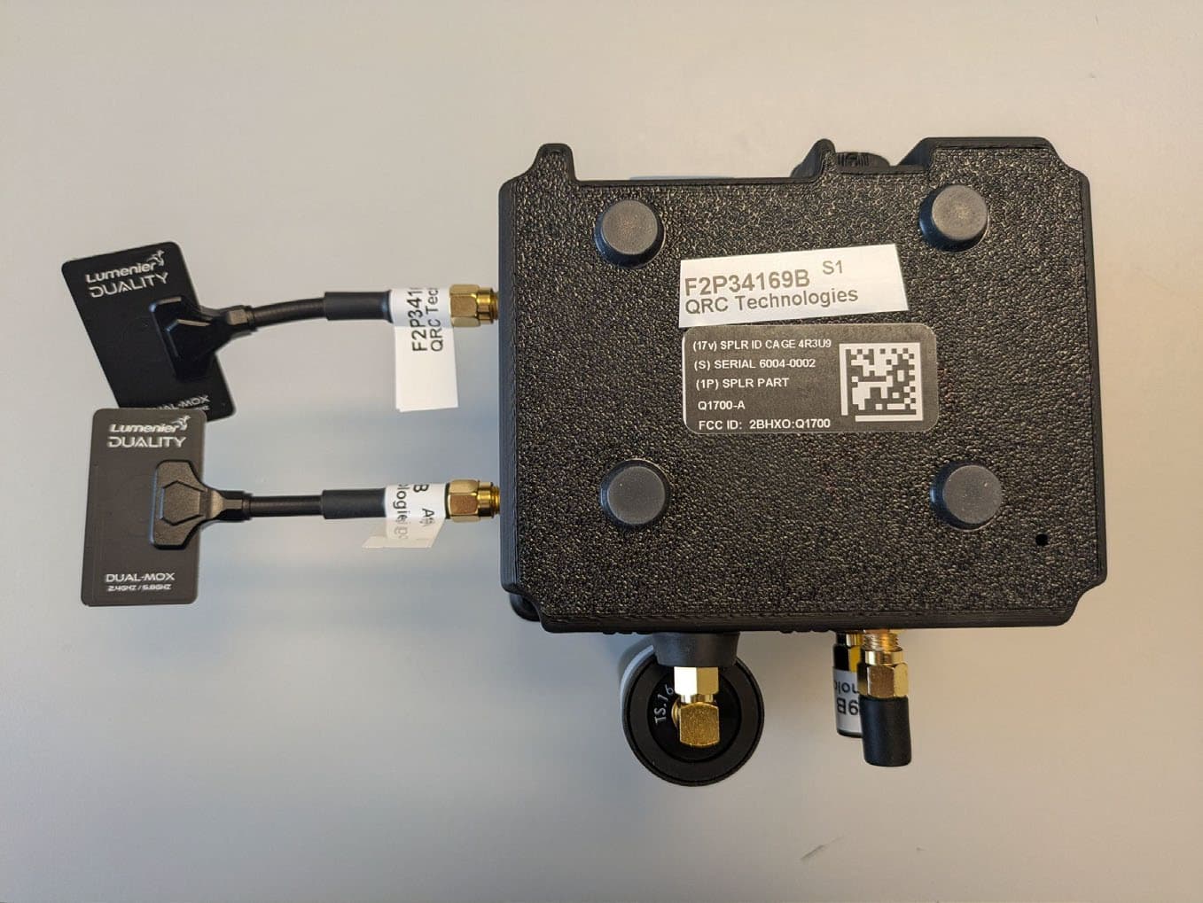 Bluetooth and Wi-Fi survey tool to support Search and Rescue - FCC ID 2BHXO-Q1700 - QRC Technologies, a Parsons Company