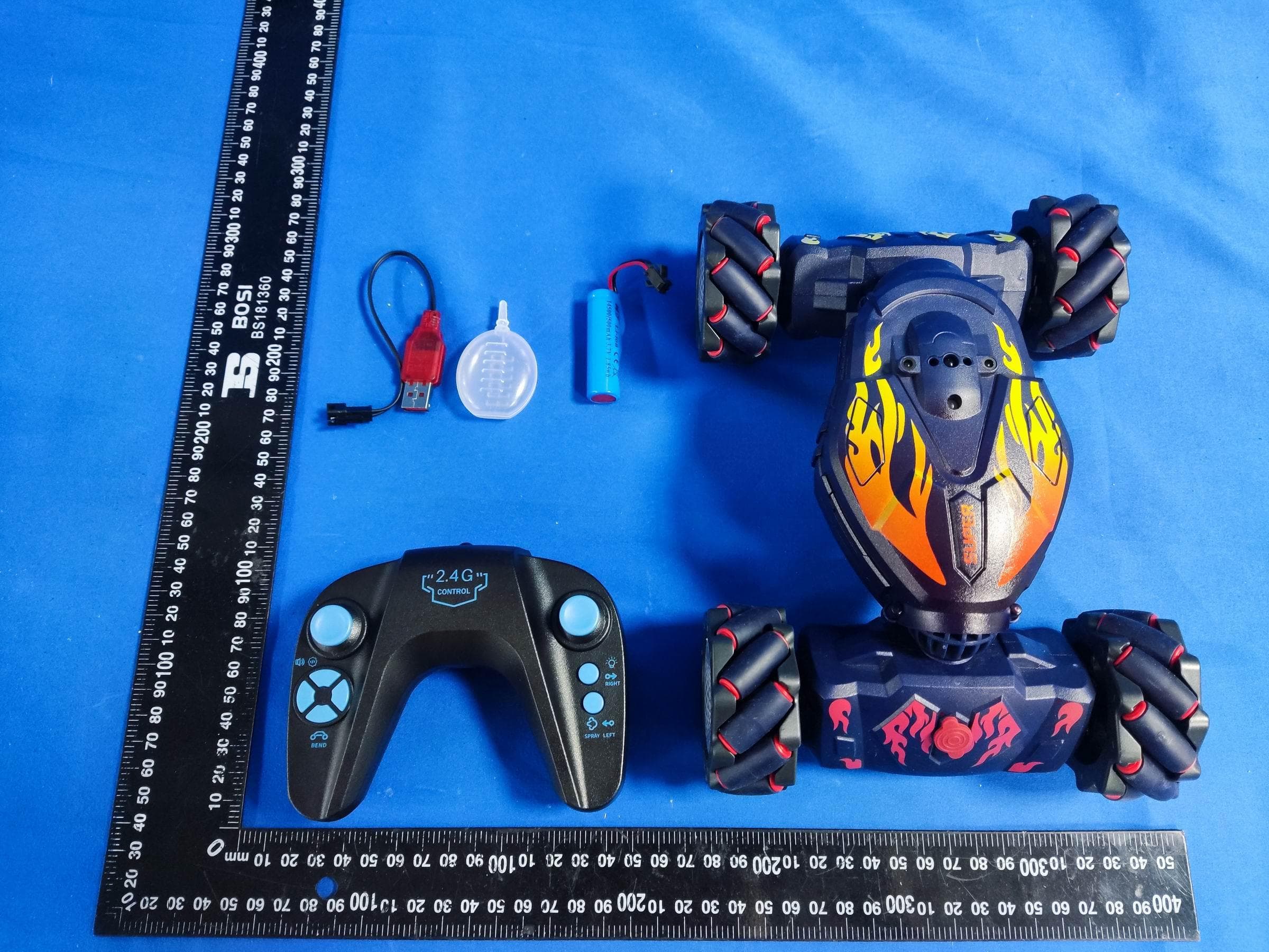 Remote control car - FCC ID 2BK4O-JC011 - Shantou Chenghai District Xinhongyang Electronic Factory.