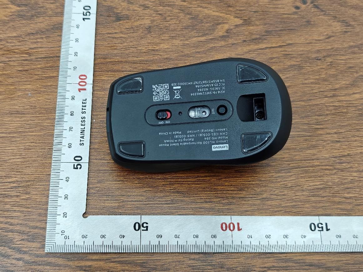 wegear WL500 Rechargeable Silent Mouse - FCC ID 2BK5ZMS394A - HONGKONG JIURU TECHNOLOGY CO.,LIMITED