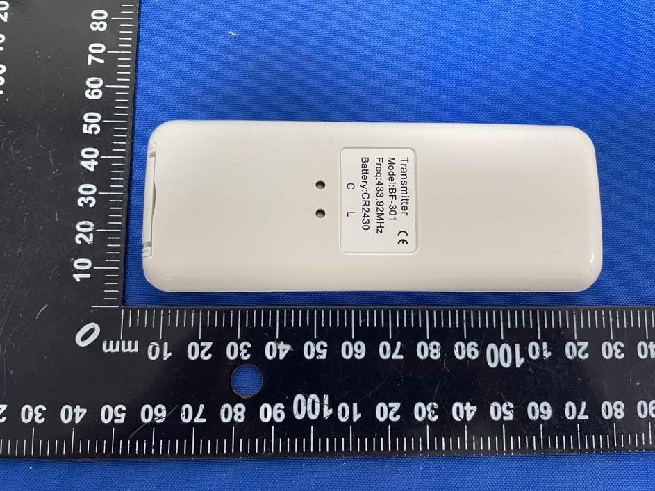 Transmitter - FCC ID 2BKCFBF-301 - SHENZHEN BOFU MECHANIC & ELECTRONIC CO.,LTD (3)