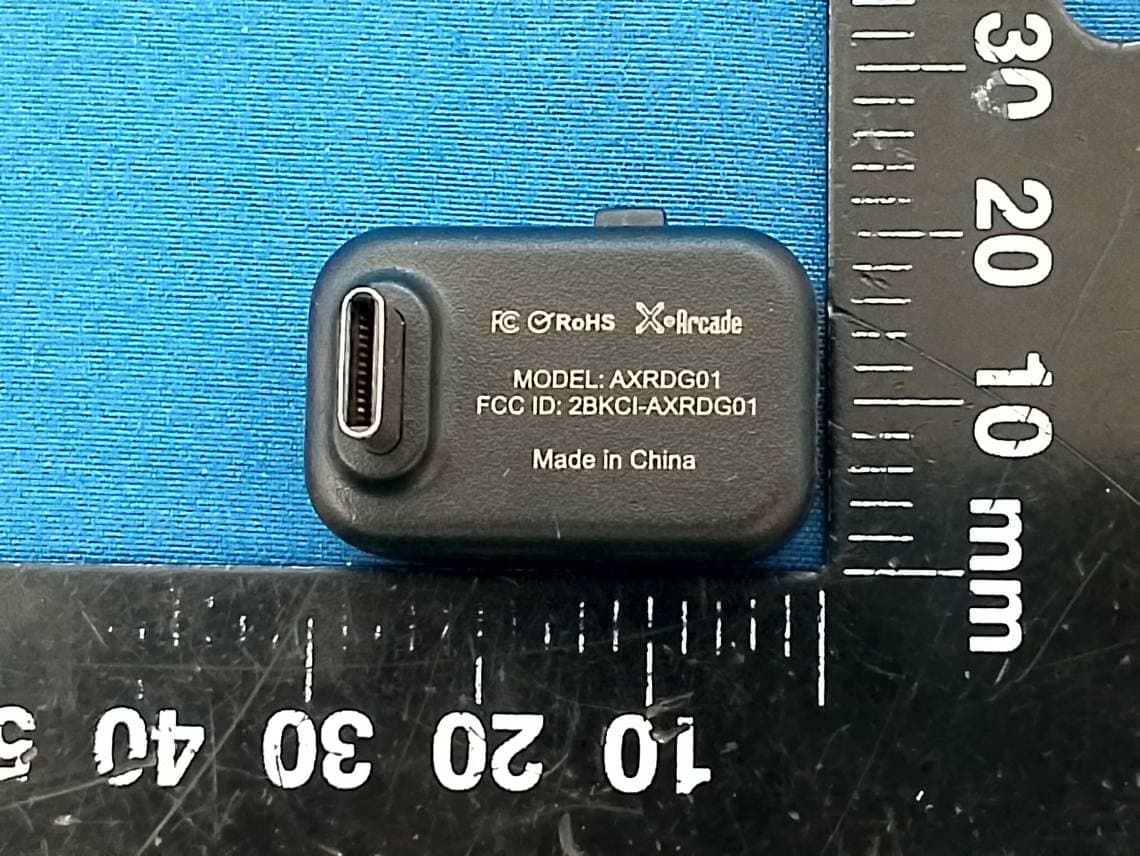 ARCADE2TV-XR Bluetooth DONGLE - FCC ID 2BKCI-AXRDG01 - Techstalgix LLC