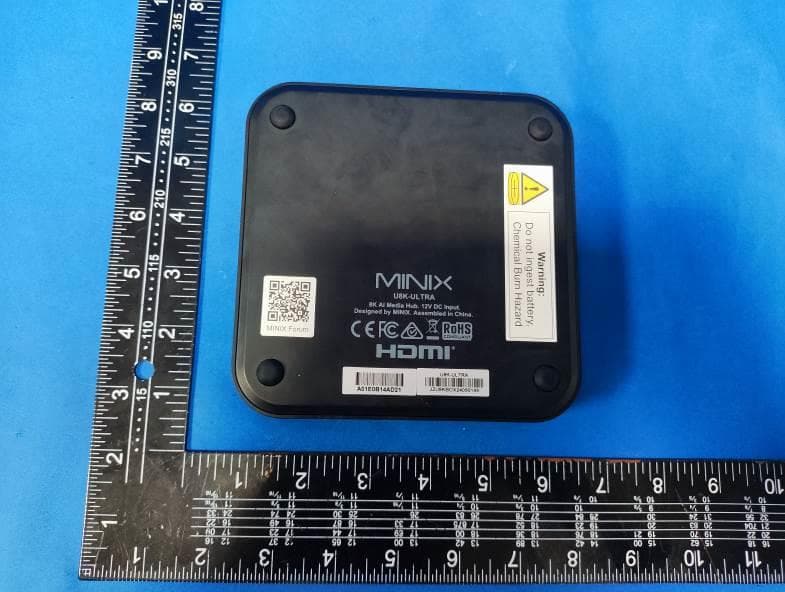 Android Box - FCC ID 2BKGH-U8K - Minix Group Company Limited