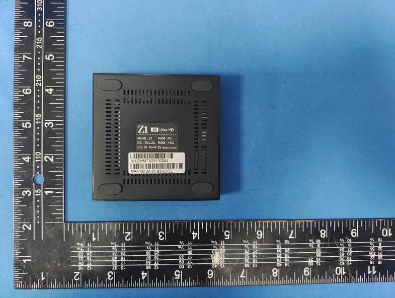 TV BOX - FCC ID 2BLAN-Z1 - Shenzhen GYS Technology co., Ltd