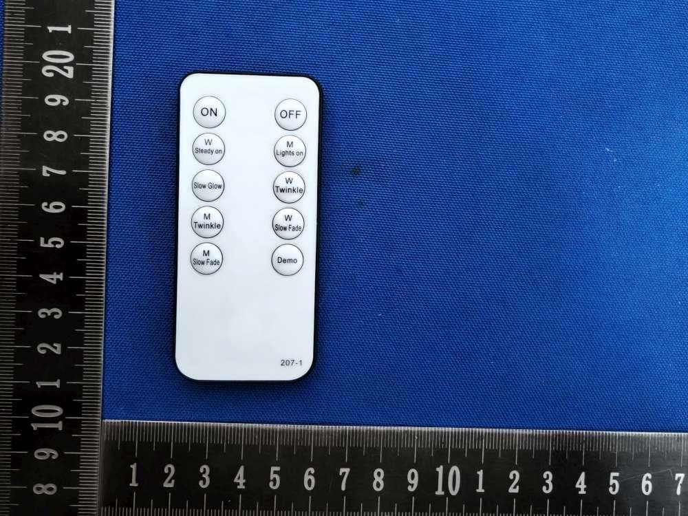 Remote control - FCC ID 2BLTC-207-1 - Linhai xinchen electronic light-decoration co., LTD (3)