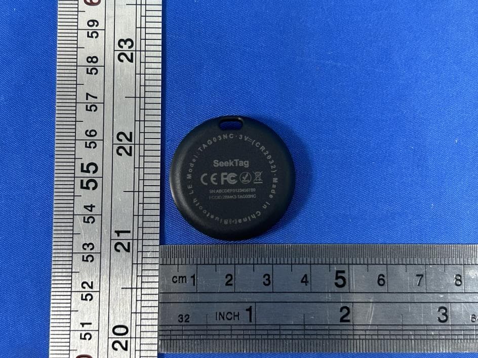 SeekTag - FCC ID 2BMK3-TAG03NC - InPlay, Inc.