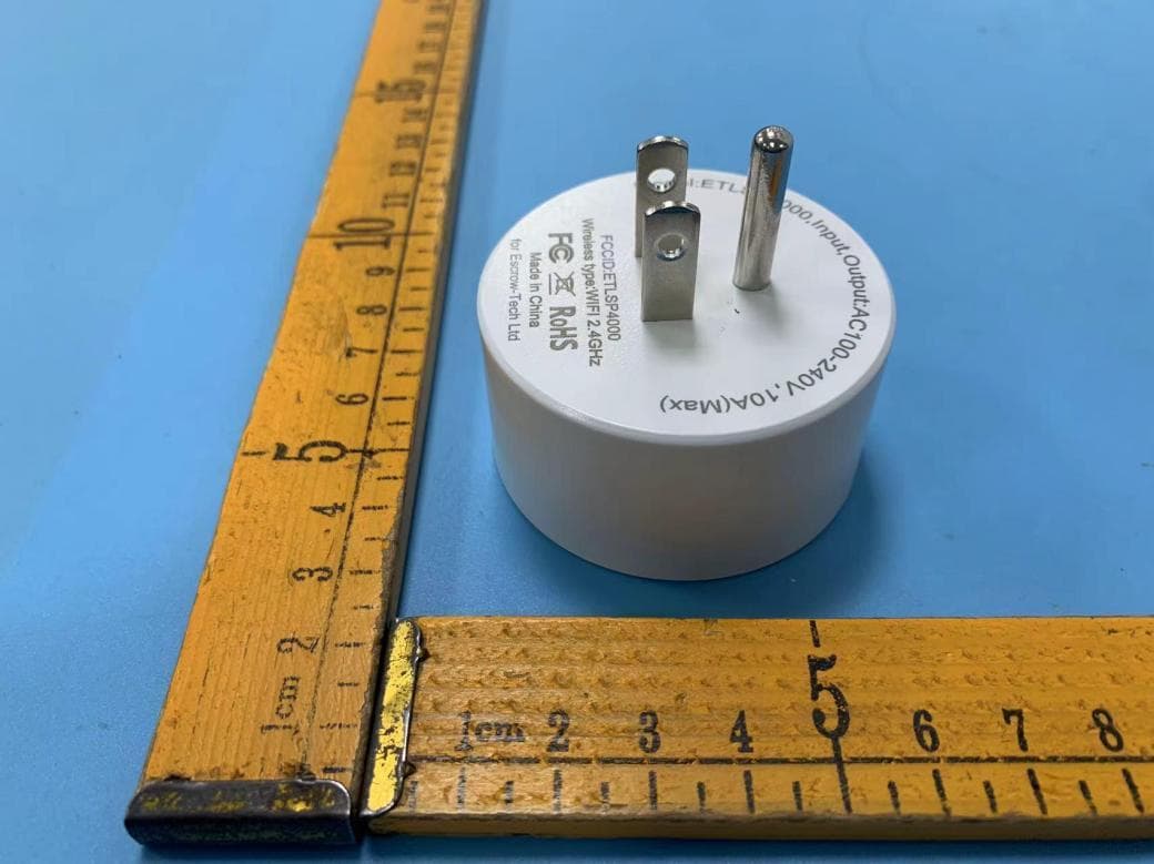 WiFi Smart plug - FCC ID 2BNFH-ETLSP4000 - Escrow-Tech Limited (3)