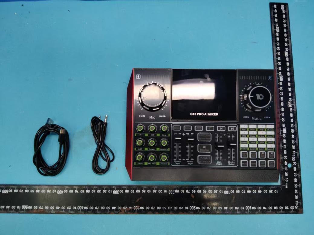 MIXER - FCC ID 2BOA3-G10PRO - Shenzhen Tenlamp Trade Co.,Ltd.
