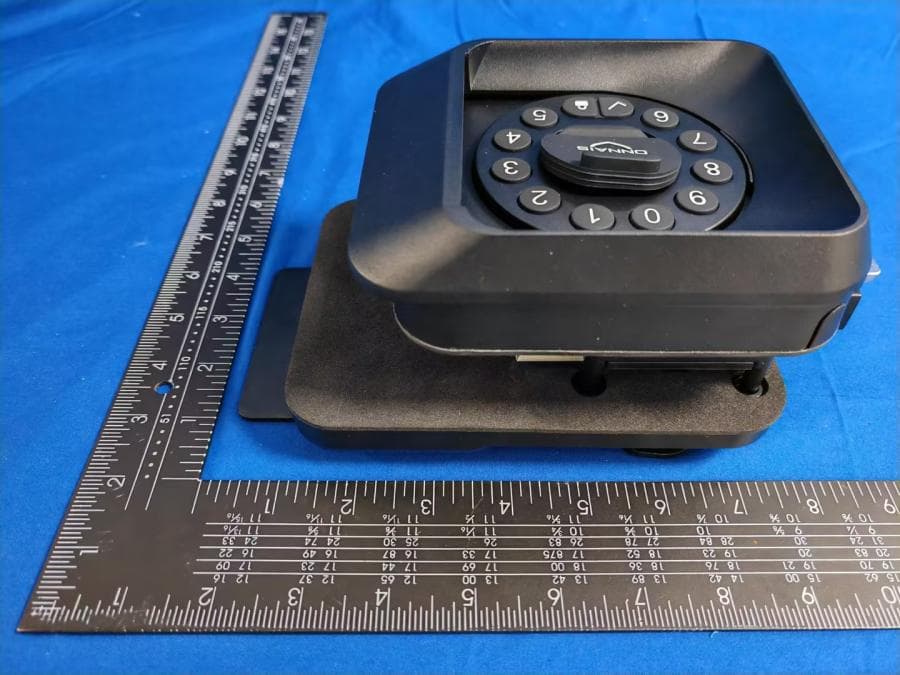 RV door lock - FCC ID 2BPTI-W008C - Dongguan Huaxun Plastic Technology Co., Ltd.