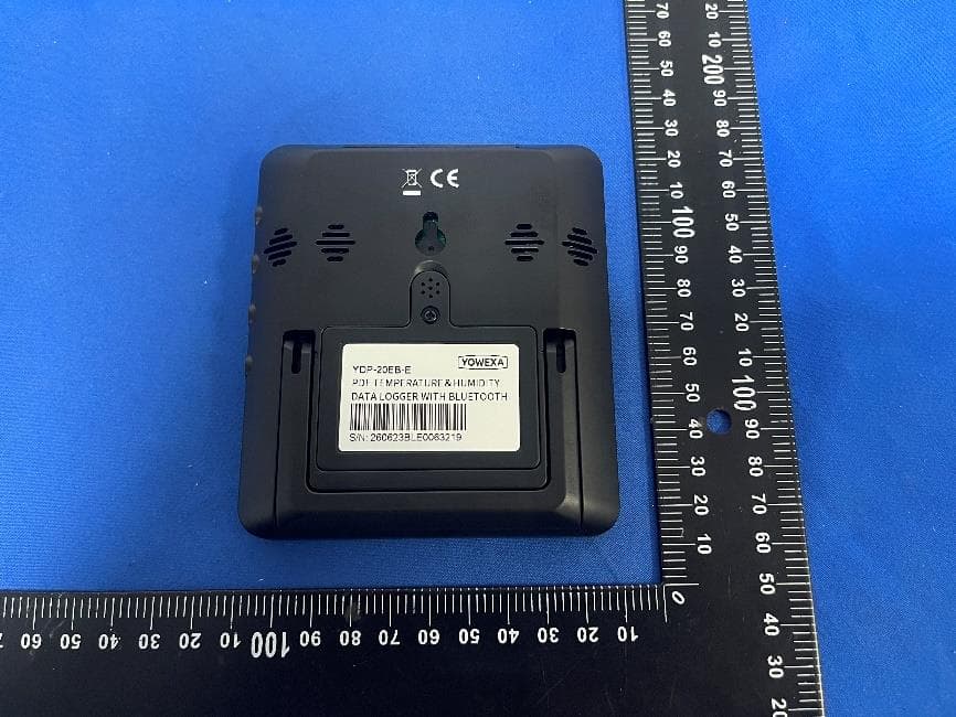 Bluetooth Temperature Humidity Data Logger - FCC ID 2BQEA-YDP20EBE - SHENZHEN YOWEXA MEASUREMENT TECHNOLOGY CO.,LTD