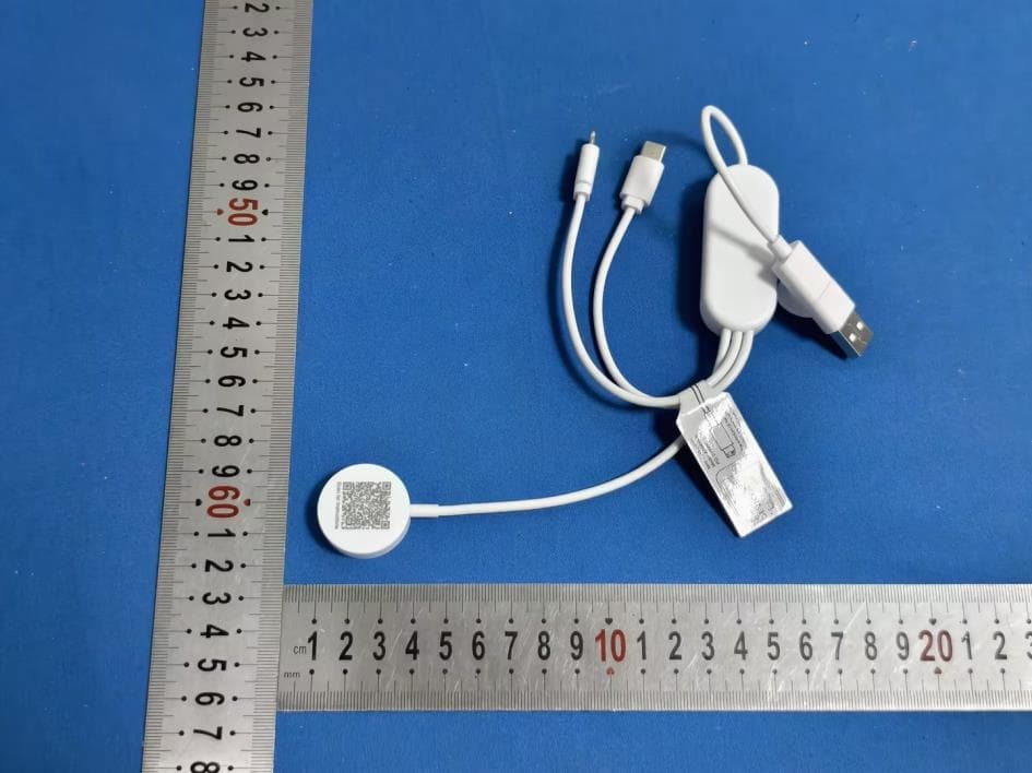 5-in-1 Charging Cable with Apple Watch Charger - FCC ID 2BQZN-AG0616-B - E-power limited