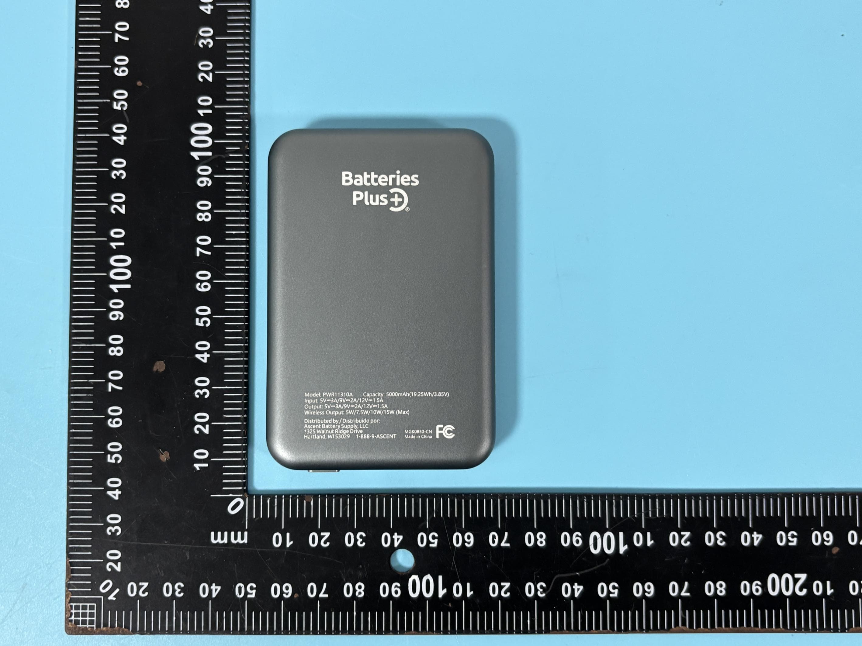 5000mAh Clear Power Bank - FCC ID 2BR4N-PWR11310A - MEGIX TECHNOLOGY (ASIA)COMPANY LIMITED (2)