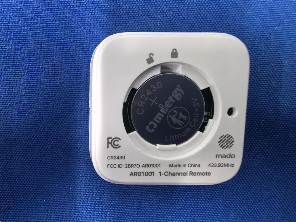 Mado SC Remote - FCC ID 2BR7O-AR01001 - Dendo Systems Pty Ltd (5)