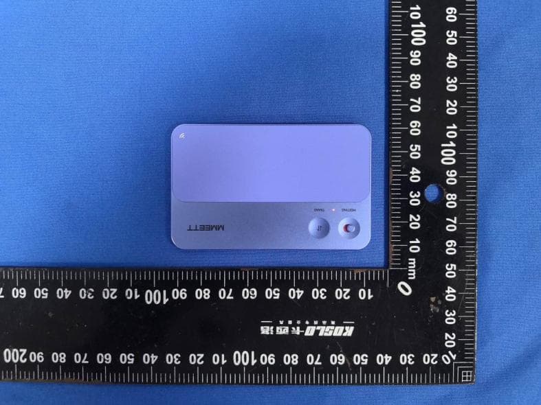 MMEETT AI Business Card - FCC ID 2BR97-MMEETTMAI1 - Meet Today Technology INC