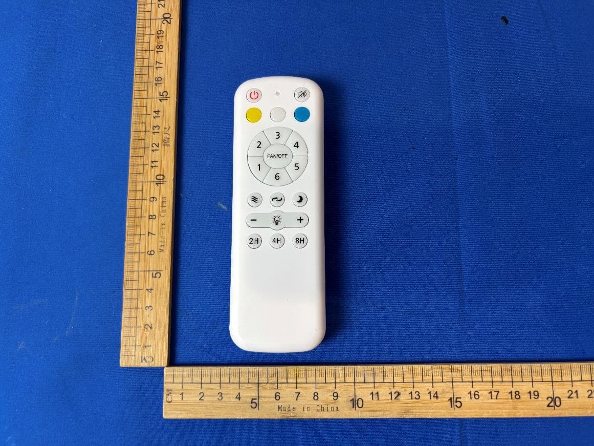 Remote control (fan light) - FCC ID 2BRFQ-XJYKQ009 - Zhongshan Xinjin Technology Co., Ltd
