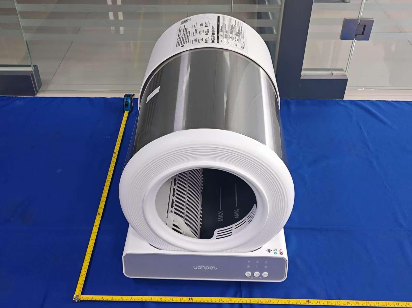 Stainless Steel Self-Cleaning Litter Box - FCC ID 2BRY2-UMSP01 - Shenzhen UAH Technology Co., Ltd (3)