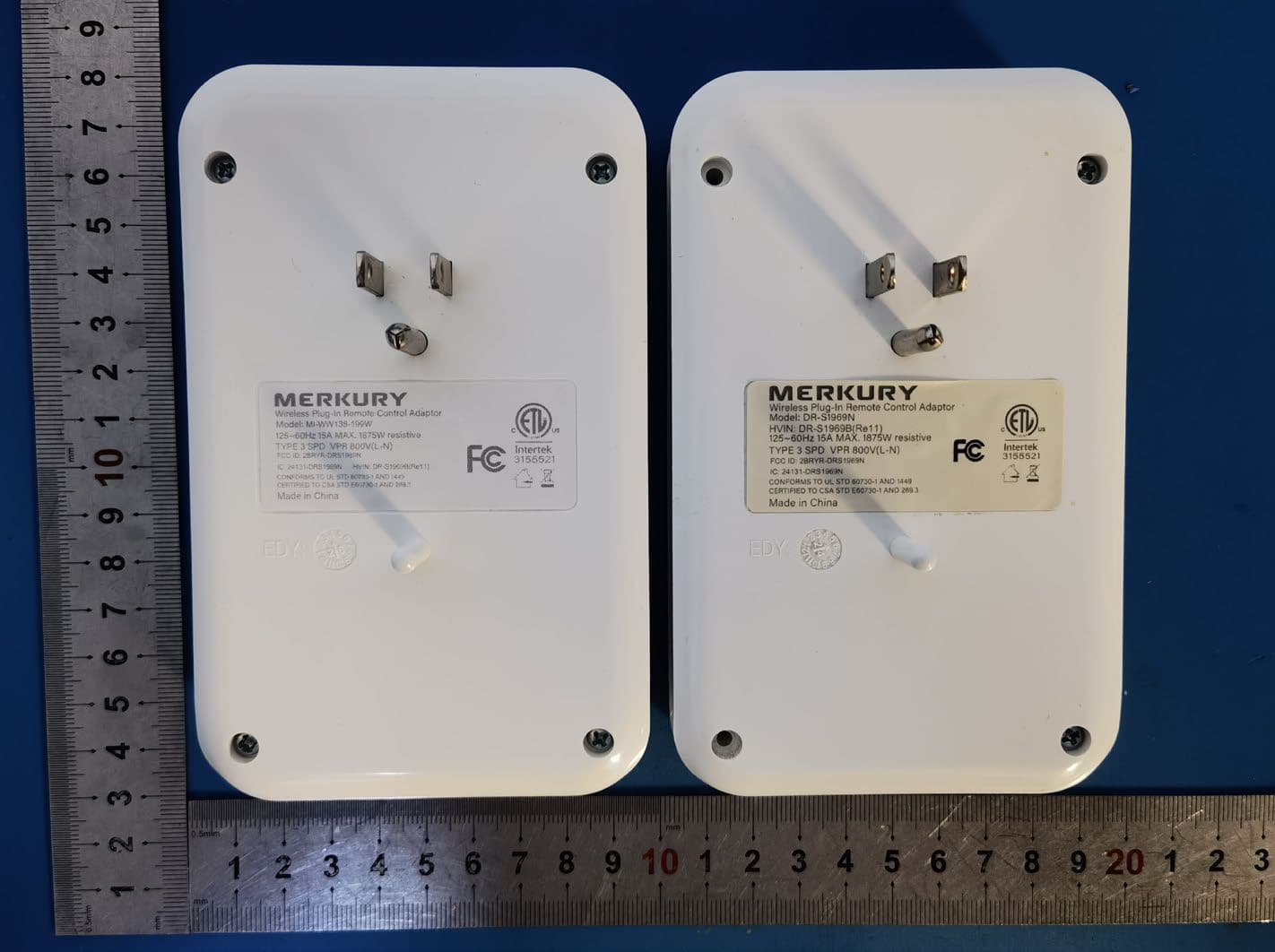 Wireless Plug-In Remote Control Adaptor - FCC ID 2BRYR-DRS1969N - Deer Electric Appliance Co.,LTD