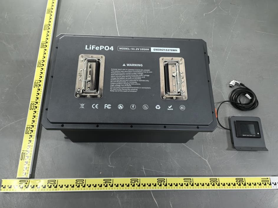 Li-ion Battery - FCC ID 2BRZM-LFP105-48 - Guangdong Zhiding Innovation Electronics Co., Ltd.
