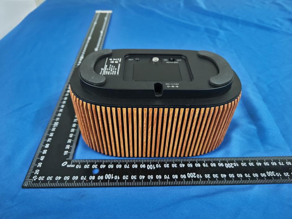 Wooden Bluetooth Wireless Charging Speaker with Clock Function - FCC ID 2BS7X-MX - SHANGHAI FUNNER ELECTRONIC TECHNOLOGY CO.,LTD. (3)