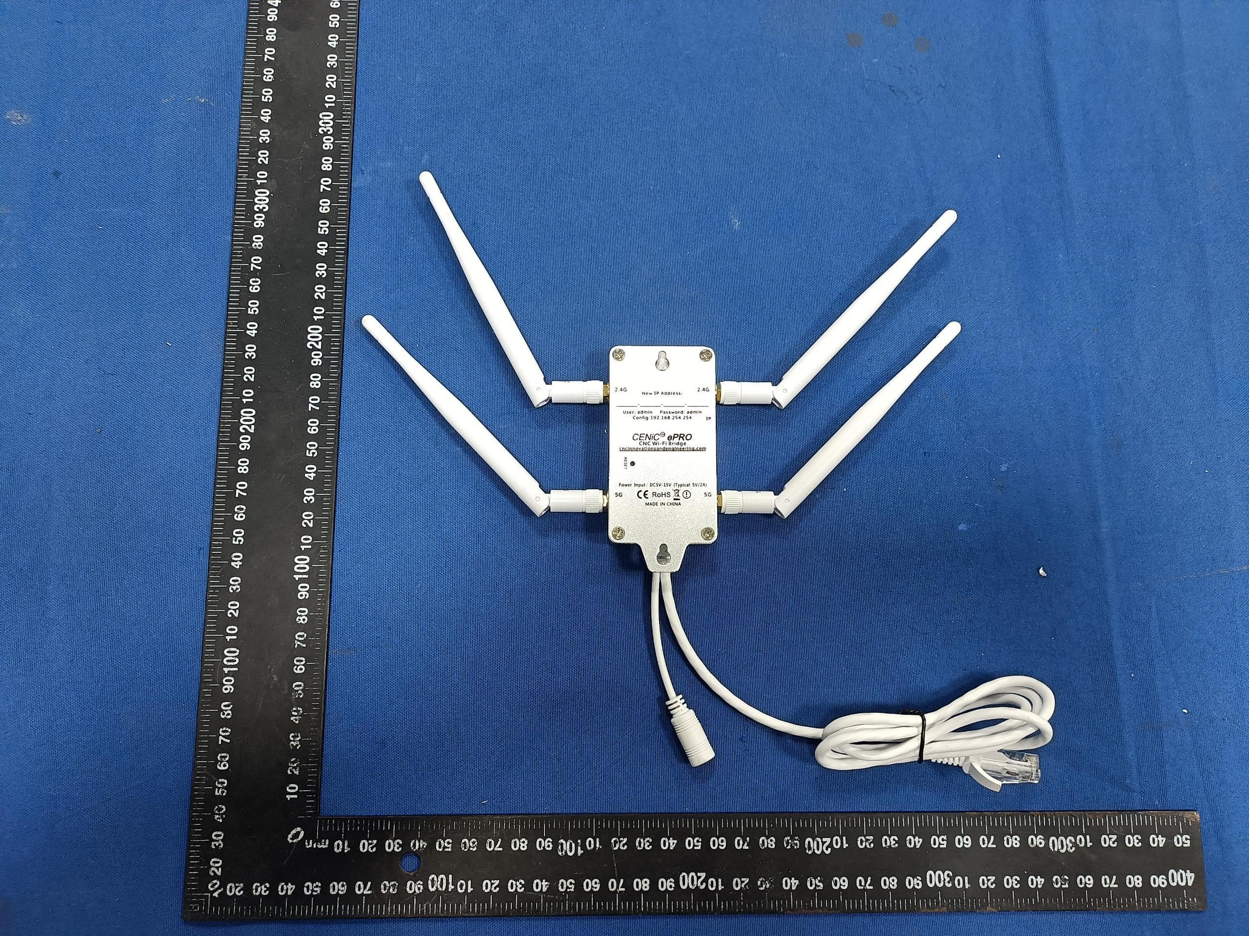 WiFibridge - FCC ID 2BSCO-VBG1200 - CNC Innovations and Engineering