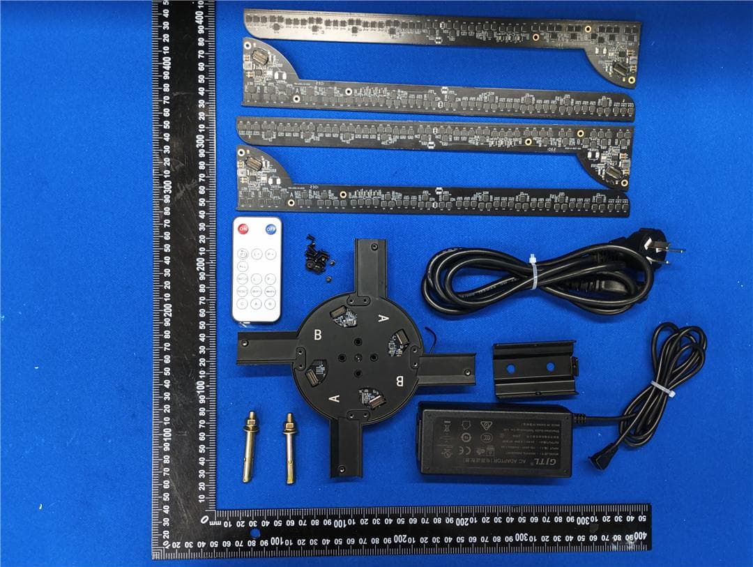 3D LED FAN - FCC ID 2BSM4-P65 - Shenzhen Vokiz Technology Co., Ltd.