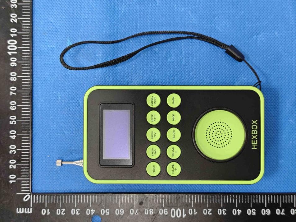 Ghost Box FM/AM Radio Scanner - FCC ID 2BST5-HEXBOX - SpiritShack Ltd